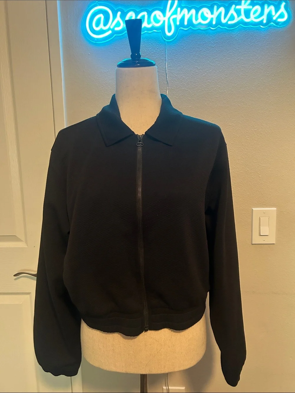 LululemonBlack Zip-Front Women's Jacket